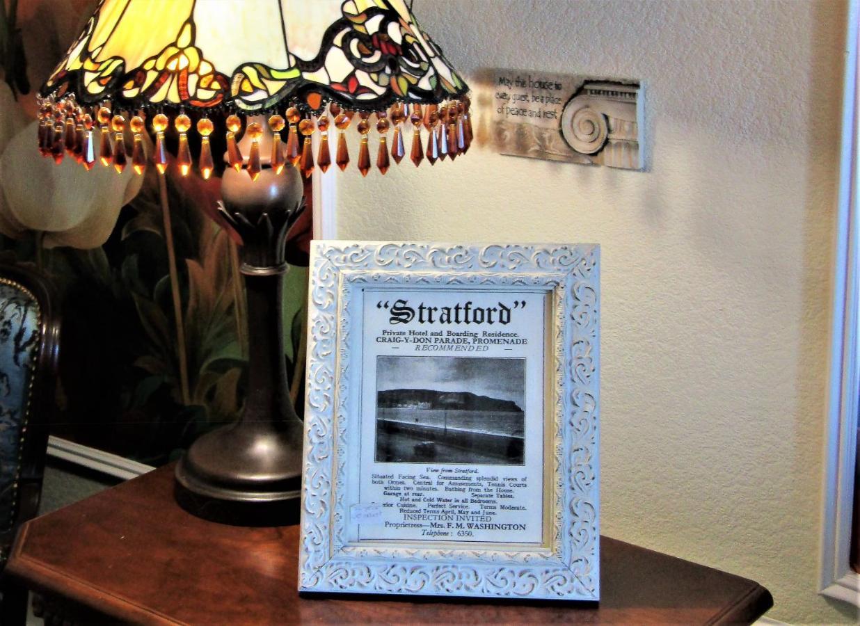 Hotel Stratford House Exclusively For Adults Llandudno Esterno foto